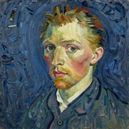 A portrait by Marc Chagall