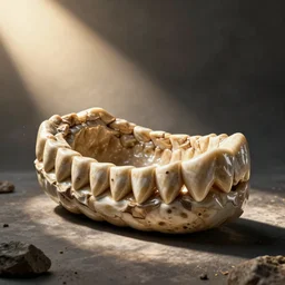 wand made of teeth