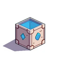 a box, ui art, pixel art, game asset - n 4