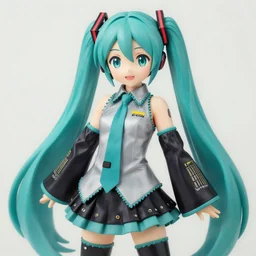 a matte painting of a matte painting of a matte painting of a matte painting of a matte painting of a matte painting of a matte painting of a Nendoroid of hatsune Miku by Rembrandt, masterpiece painting