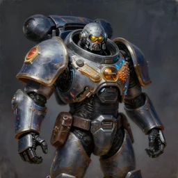 full character portrait max mad cyberpunk warhammer 4 0 k, machinist tech priest bio trooper wearing goggles and electrified body armor not the girl with the pearl earring character design, painting by gaston bussiere, katsuya terada, nc wyeth, greg rutkowski, craig mullins, vermeer, frank frazetta, mucha, tom of finland, trending on artstation, jeffery catherine jones