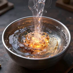 boiling imagination in a bowl, ultra detailed, digital art, octane render, ultra sharp