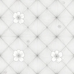 a detailed geometric sakura pattern illustration, kimono fabric