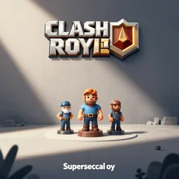 movie poster for clash royale, a mobile game by supercell oy