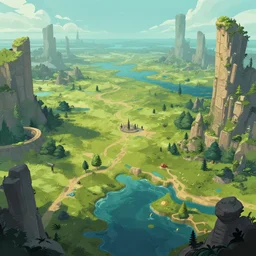 the end of all known land, ancient, fantasy, deviantart, stylized, artstation, cgsociety,
