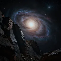 into the unknown, whats at the edge of the universe, dark and moody, high detail, extremely sharp detail, cinematic, movie style