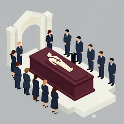 an isometric funeral,