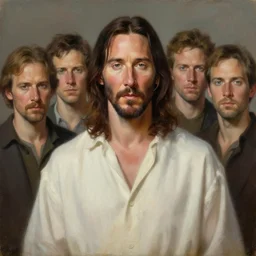 keanu reeves as jesus christ in “ the last temptation of christ ” ( 1 9 8 8 ). oil painting elegant, highly detailed, centered, digital painting, artstation, concept art, smooth, sharp focus, illustration, artgerm, tomasz alen kopera, peter mohrbacher, donato giancola, joseph christian leyendecker