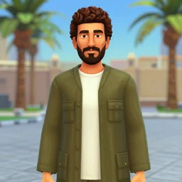 saddam hussein as a sims character