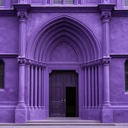 renaissance architecture portal to a purple hell