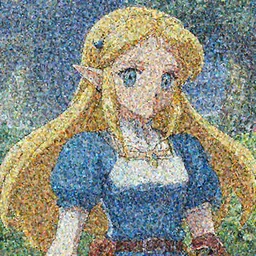 an anime drawing of Princess Zelda by Rumiko Takahashi, trending on Pixiv