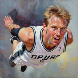 facial portrait of greg popovich flying over san antonio, fantasy, super hero art, oil on canvas, octane render, spurs suit, trending on artstation