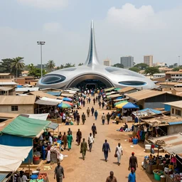 futuristic market of lagos nigeria
