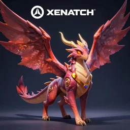 a xanathar dnd winged creature in the style of overwatch, adorable and whimsical, fantasy, elegant, digital painting, artstation, unreal engine, octane render, concept art, matte, sharp focus, vibrant colors, high contrast, illustration, art by james jean