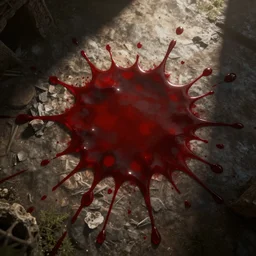blood splat texture for video game unreal engine