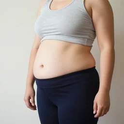 a woman growing in size - n 9
