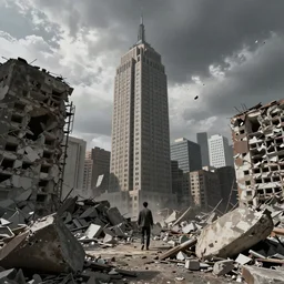 A city destroyed by greed