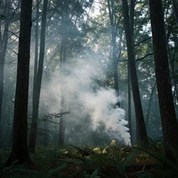 in my thoughts i have seen rings of smoke through the trees,,