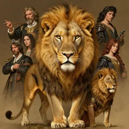 highly detailed portrait of a majestic lioness queen in the form of a beautiful woman. d & d. art by eugene delacroix and donato giancola and anna dittmann and arthur adams and alberto vargas and ruan jia and artgerm. trending on artstation, intricate details, energetic composition, golden ratio, concept art, illustration, elegant art, global illuminaition