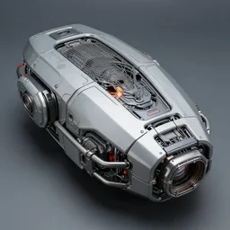 pre - fab sci - fi parts.