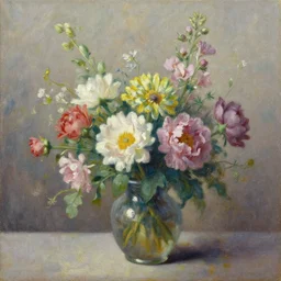 floriade oil on canvas art beautiful detailed painting