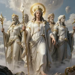 , highly detailed, digital painting, concept art, smooth, sharp focus, illustration, divine realm of gods, realistic cinematic style, filmed in 7 0 mm, volumetric lighting, octane render, photographic, concept art, artist leonardo davinci, unreal engine 8 k