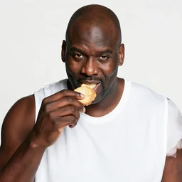 shaquille o'neal eating al pacino