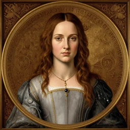 sigourney weaver as padme amidala, elegant portrait by sandro botticelli, detailed, symmetrical, intricate