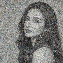 black and white photo of a beautiful woman