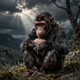 misery in the brain of the earth ape