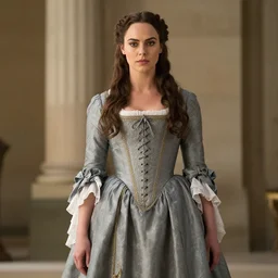 gal gadot in 18. century dress