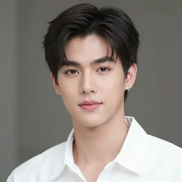 handsome man, face like of saharat sangkapreecha