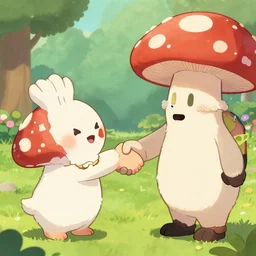 jerma 9 8 5 shaking hands with maxmushroom