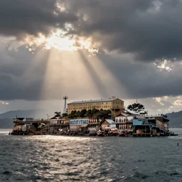 federal prisoners land on alcatraz