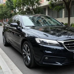 a black colored car.