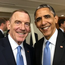 barack obama and walter white selfie, photo