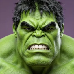 by jack kirby : ( macro face )! of hulk