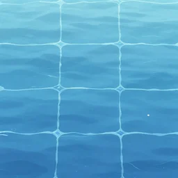 pattern of water in the style of wind waker, no characters, just water, animal crossing, ghibli