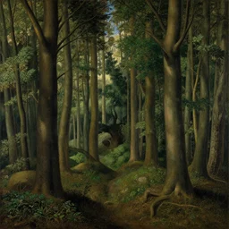 the diatom forest by hans baldung