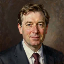 official portrait of president ralph wiggum, oil on canvas, cgsociety