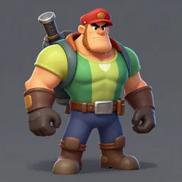 Scout from team fortress two, by moby franke