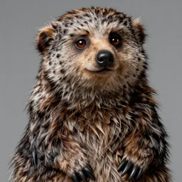 yearbook photo of a giant anthropomorphic moph, grainy picture, detailed, realistic