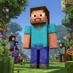 mark zuckerberg in minecraft, photorealistic minecraft screenshot of intricate greebles, digital art by Ivan Shishkin, Makoto Shinkai and Greg Rutkowski