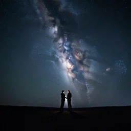 award winning professional photo of the milky way in the night sky, long exposure astro photography
