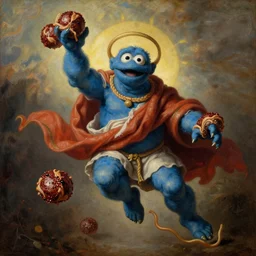the flying spaghetti monster in all his glory, saint, holyness, epic lighting, noodly appendage, meatballs, hyper realistic classic painting
