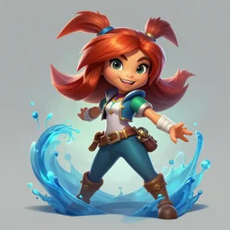 24 years old Dora the explorer from league of legends, league of legends splashart