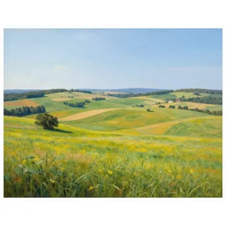 summer landscape by jean - baptiste monge, masterpiece, colorful