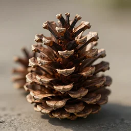 Pinecones sharp focus, crisp, megascans, 35mm lens
