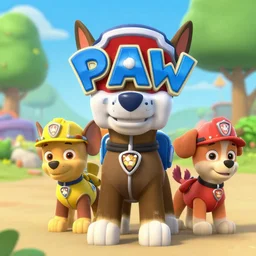 HD Wallpaper of Adventure Bay from Paw Patrol