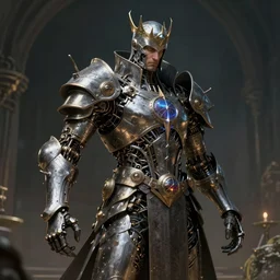 mechanical king of quantum, elden ring, by greg rutkowski